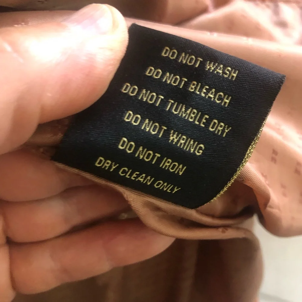 Brand new leather jacket. Color Cognac or Hickory . 100% real Lambskin leather - Picture 8 of 14